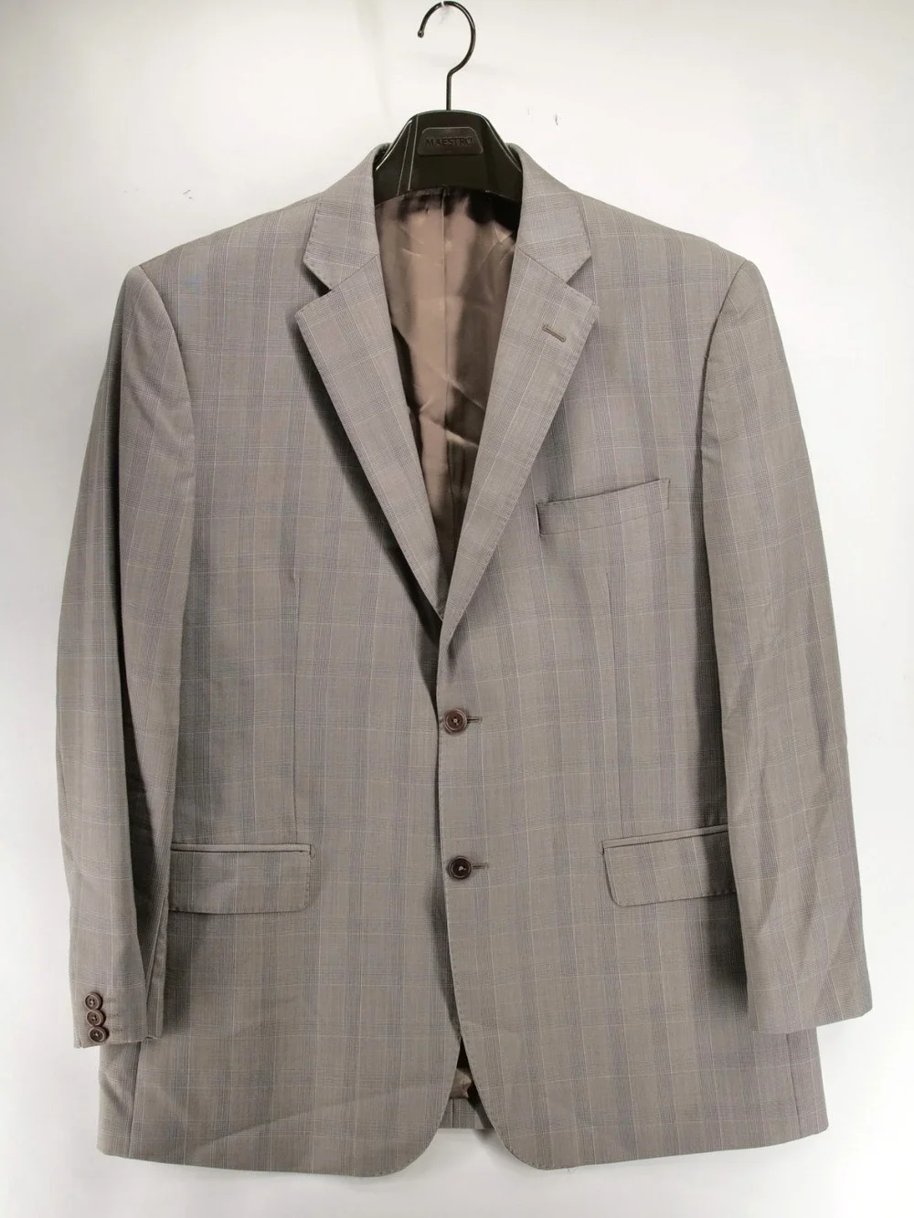 Saks Fifth Ave Ermenegildo Zegna Traveller Made in Italy Blazer 44R Gray Wool